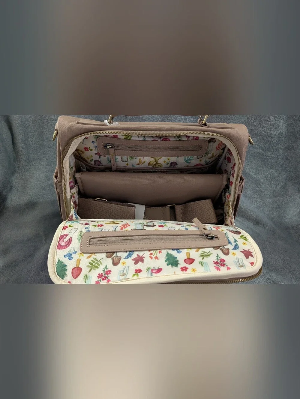 JUJUBE Satchel Diaper Bag - Truffle